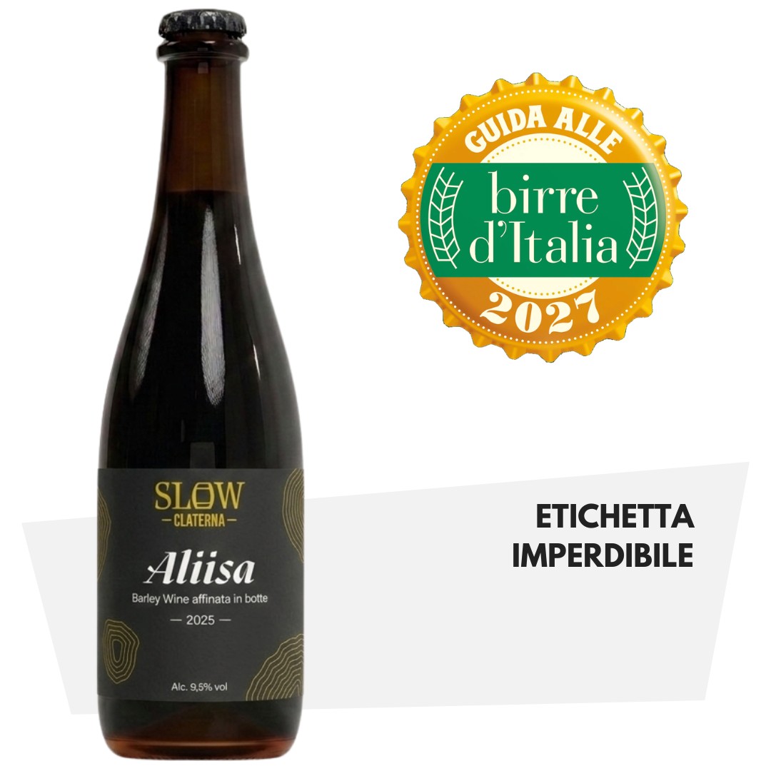 CLATERNA Birra imperdibile Birre d'Italia 2027 Aliisa